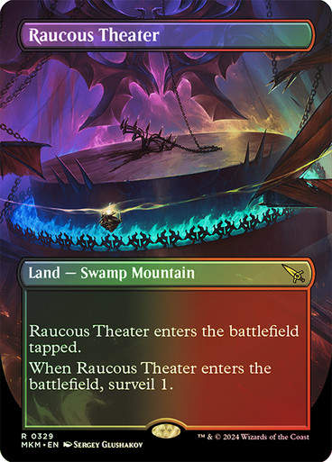 Raucous Theater (mkm) (329) / Borderless Foil