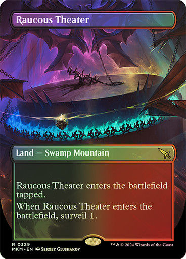 Raucous Theater (mkm) (329) / Borderless Foil
