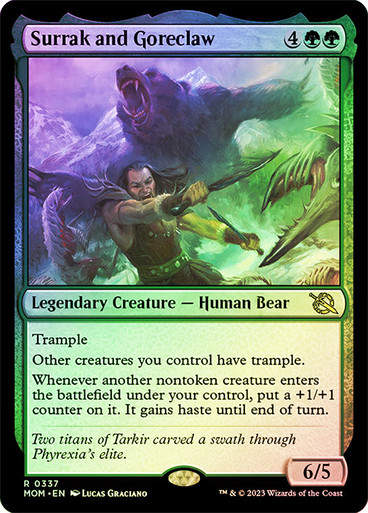 Surrak and Goreclaw (mom_337) / JumpStart / Foil