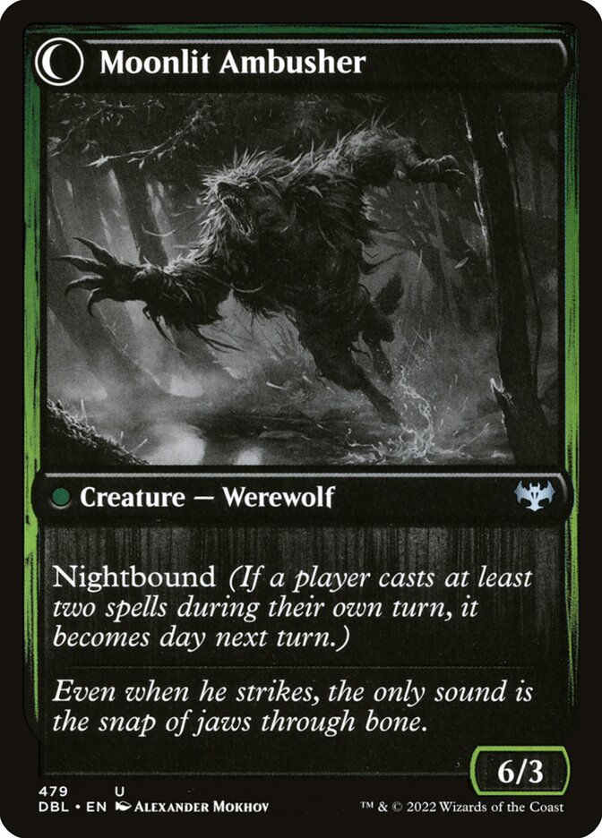 Oakshade Stalker // Moonlit Ambusher (DBL) (479) — cara 2 de 2