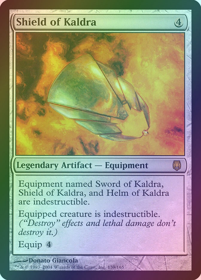 Shield of Kaldra (DST) (139) / Foil