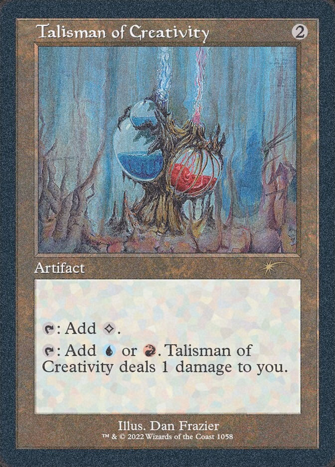 Talisman of Creativity (SLD) (1058) / Foil Etched