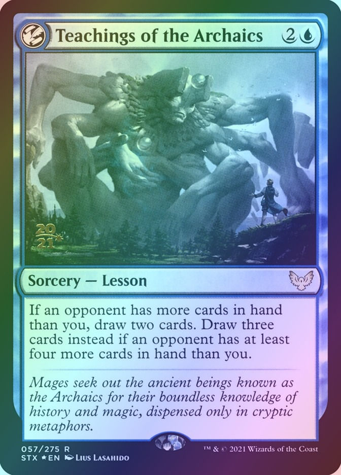 Teachings of the Archaics (PSTX) (57s) / Foil