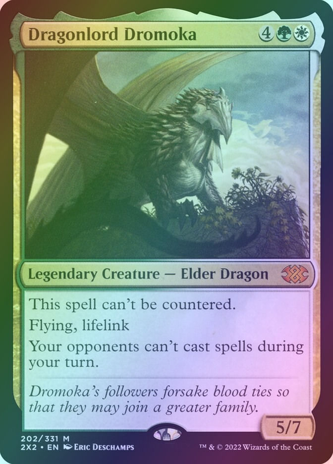 Dragonlord Dromoka (2X2) (202) / Foil