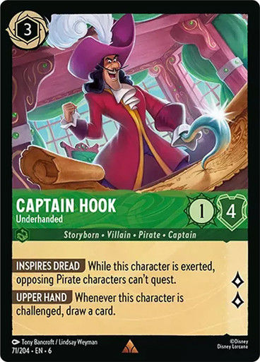 Captain Hook - Underhanded (LOR_AZU)