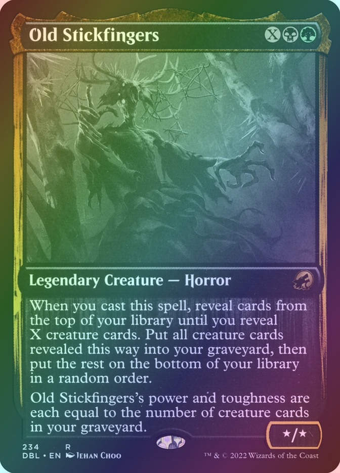 Old Stickfingers (DBL) (234) / Foil