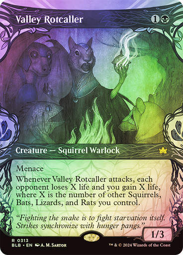 Valley Rotcaller (blb) (313) / Showcase Foil