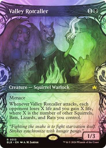 Valley Rotcaller (blb) (313) / Showcase Foil