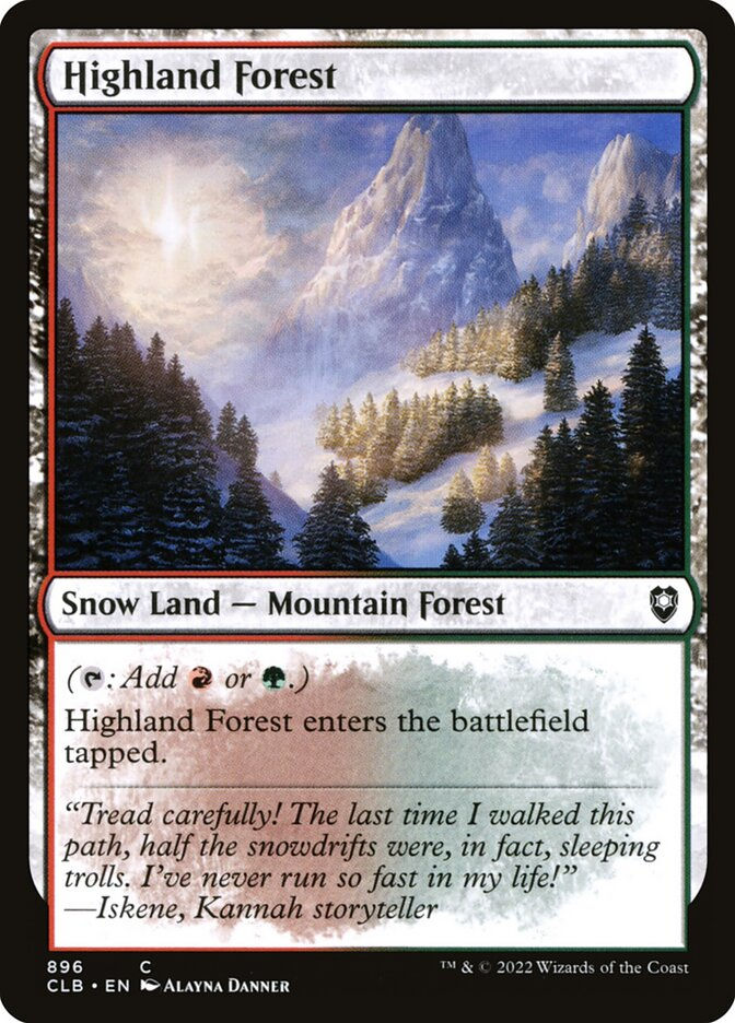 Highland Forest (CLB) (896)