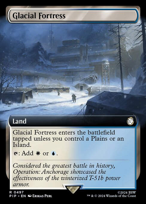 Glacial Fortress (pip) (497) / Extended Art