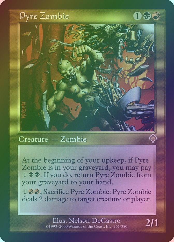 Pyre Zombie (INV) (261) / Foil