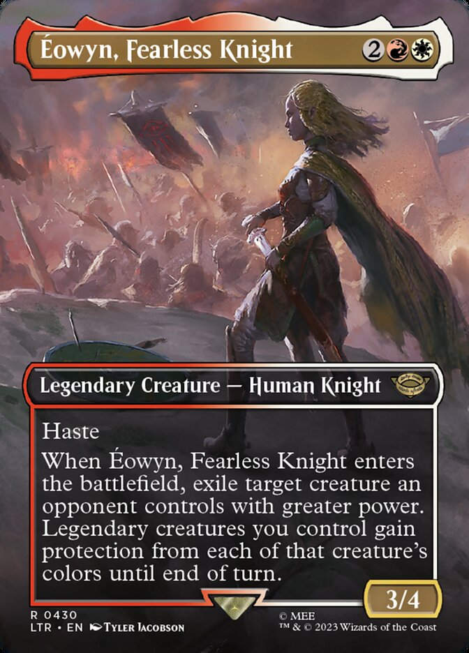 Éowyn, Fearless Knight (LTR) (430) / Borderless