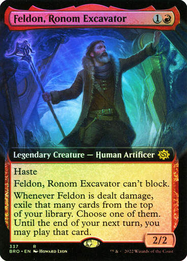 Feldon, Ronom Excavator (BRO) / Extended Art Foil