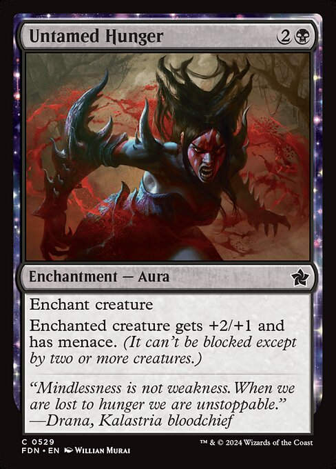 Untamed Hunger (FDN) (529) (Beginner)