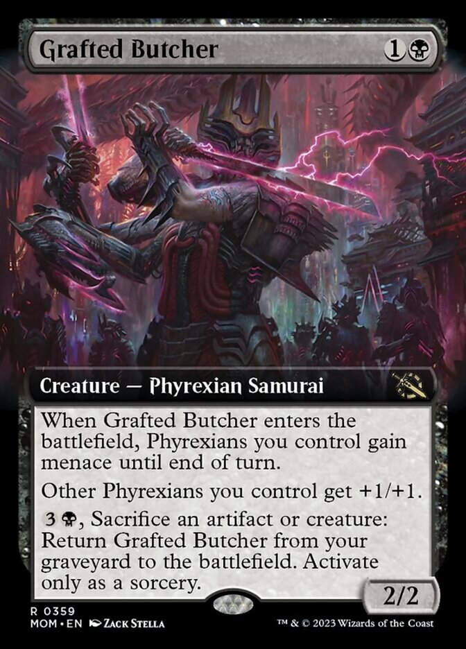 Grafted Butcher (mom_359) / Extended Art