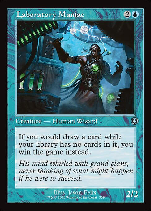 Laboratory Maniac (INR) (359) / Retro Frame