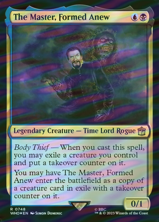 The Master, Formed Anew (WHO) (748) / Surge Foil