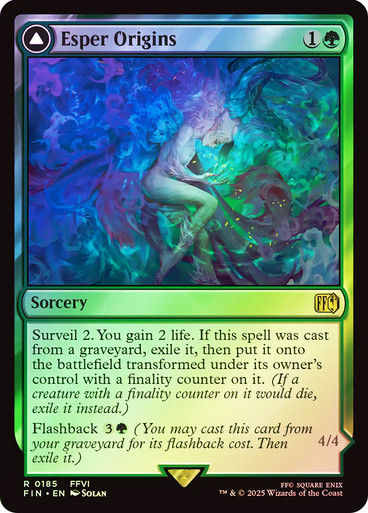 Esper Origins // Summon: Esper Maduin (FIN) (185) / Foil