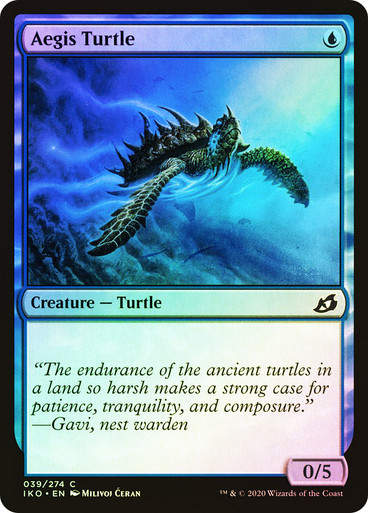 Aegis Turtle (IKO) (39) / Foil