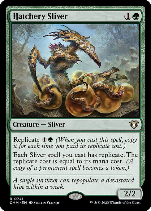 Hatchery Sliver (cmm) (Commander Deck)