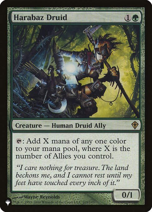 Harabaz Druid (PLST) (WWK-105)