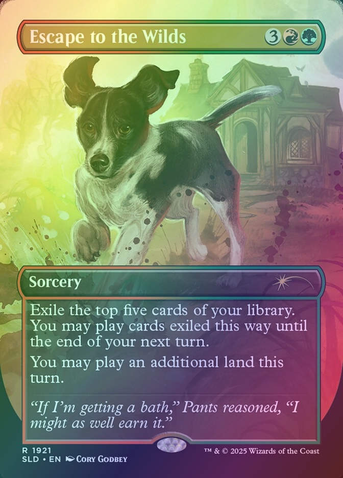 Escape to the Wilds (SLD) (1921) / Borderless / Foil