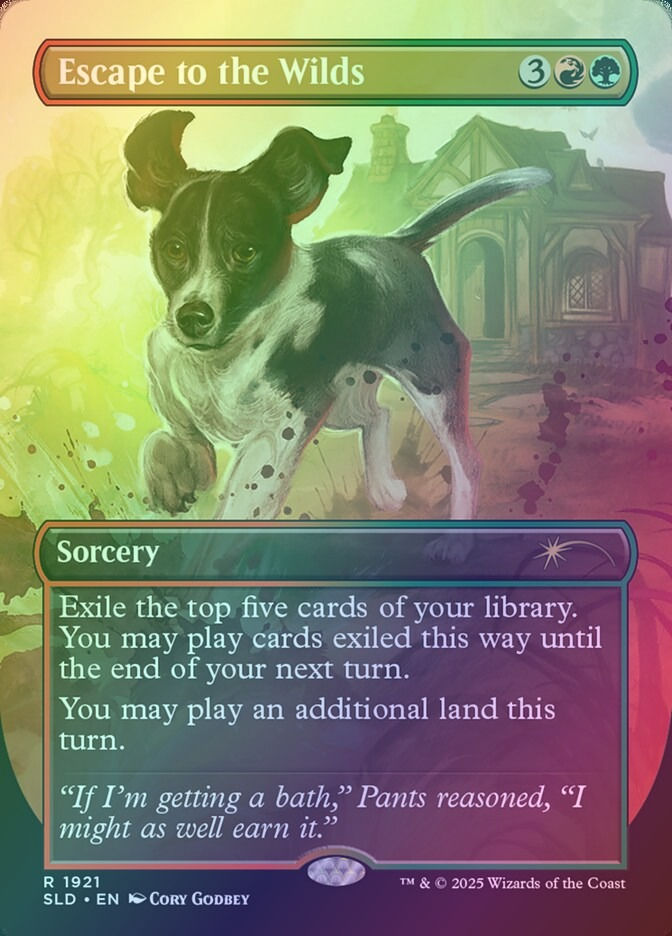 Escape to the Wilds (SLD) (1921) / Borderless / Foil