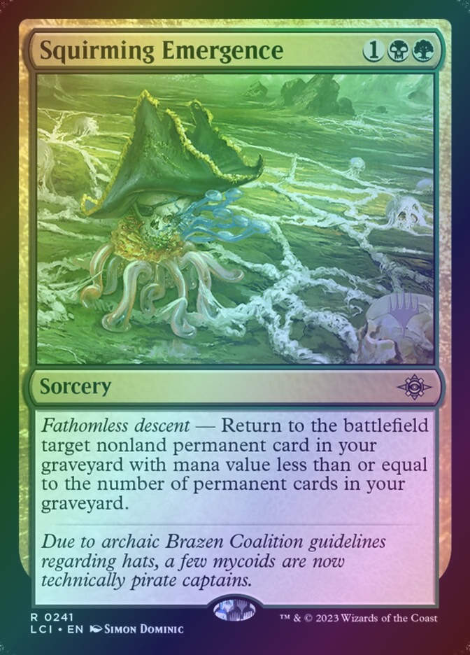 Squirming Emergence (PLCI) (241p) / Foil