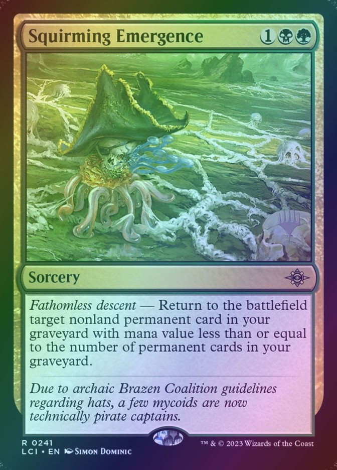 Squirming Emergence (PLCI) (241p) / Foil