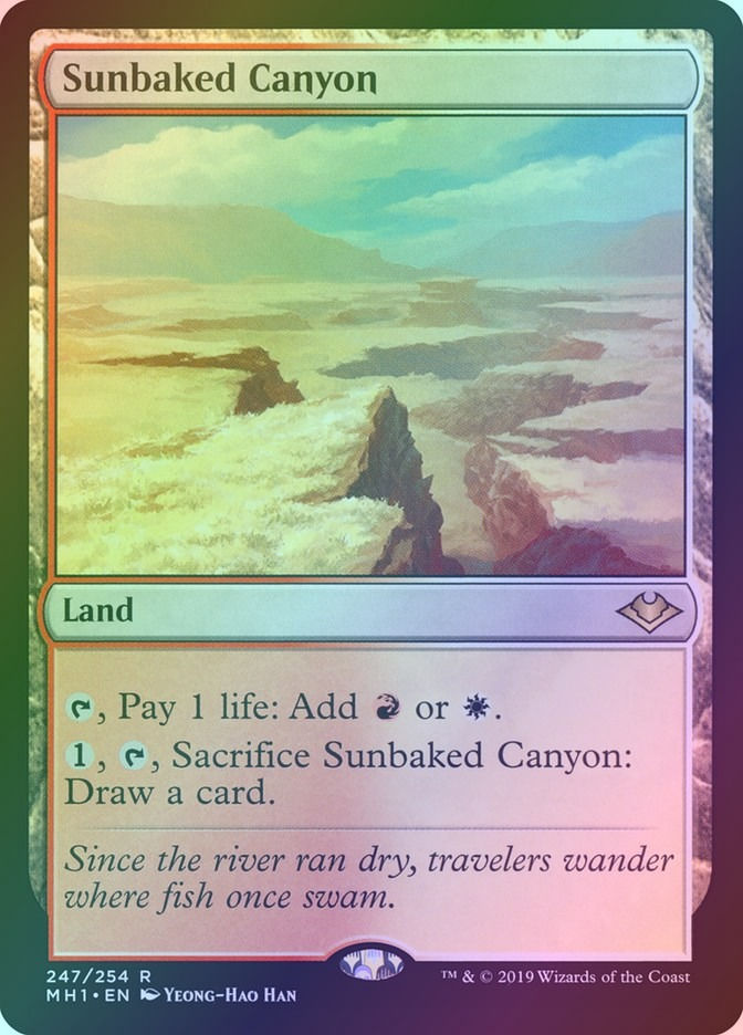 Sunbaked Canyon (MH1) (247) / Foil