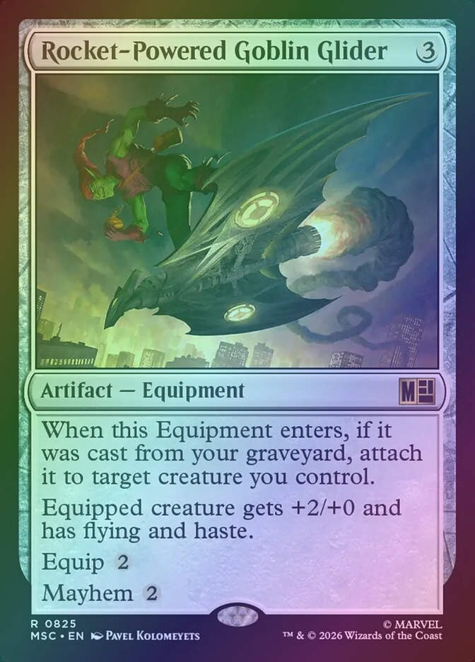 Rocket-Powered Goblin Glider (MSC) (825) / Foil