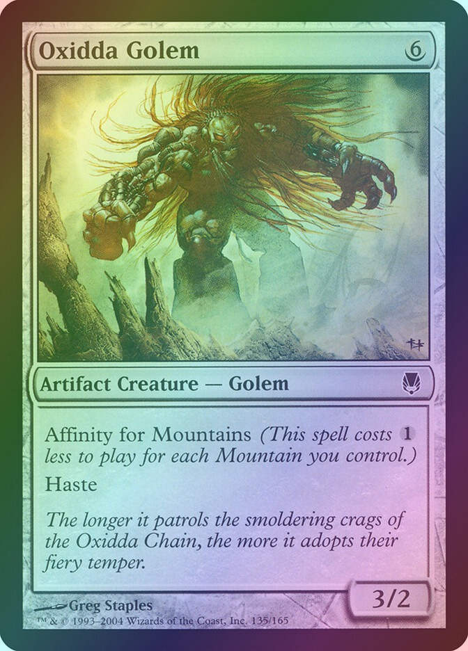 Oxidda Golem (DST) (135) / Foil