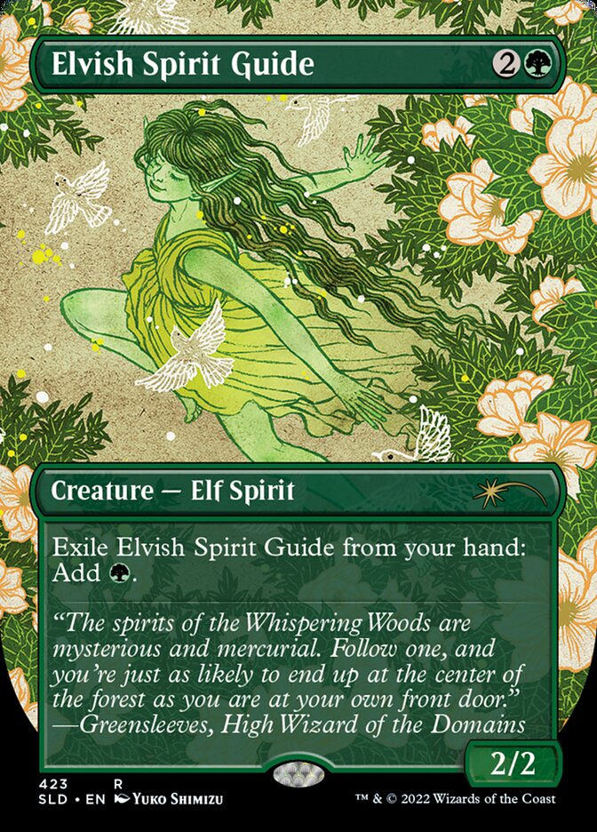 Elvish Spirit Guide (SLD) (423) / Borderless