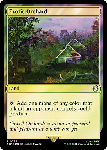 Exotic Orchard (pip) (792) / Surge Foil