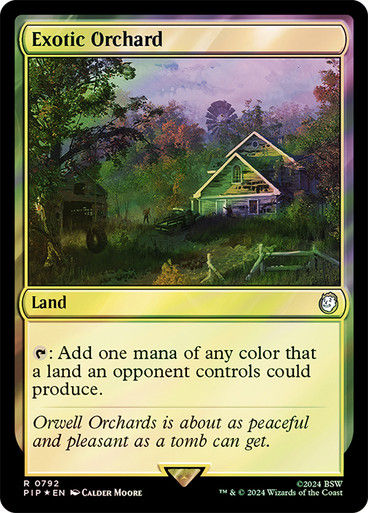 Exotic Orchard (pip) (792) / Surge Foil