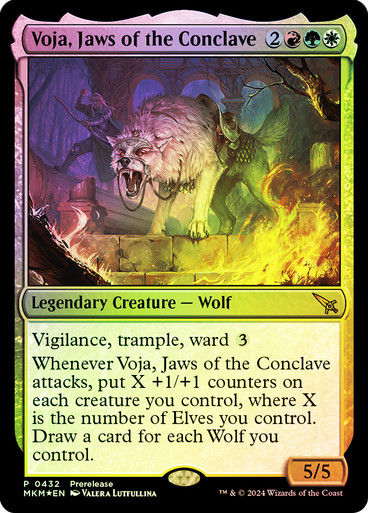 Voja, Jaws of the Conclave (mkm) (432) / Prerelease