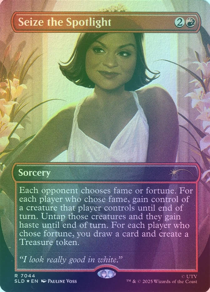 Seize the Spotlight (SLD) (7044) / Borderless / Foil