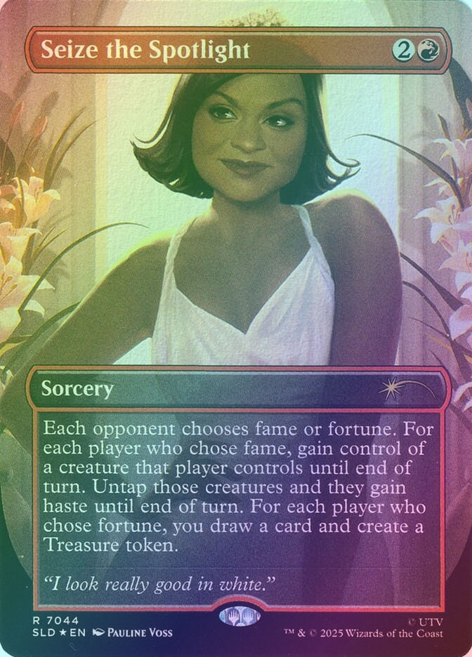 Seize the Spotlight (SLD) (7044) / Borderless / Foil