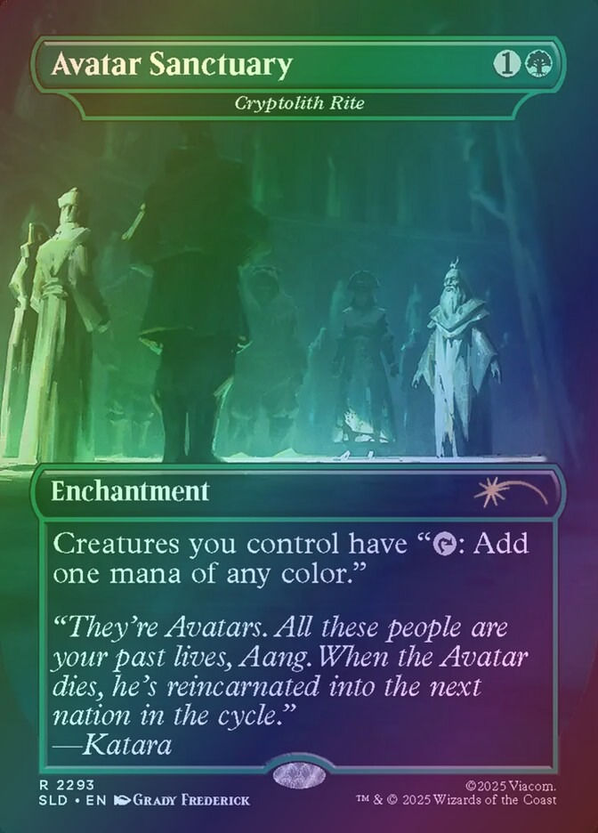 Cryptolith Rite (SLD) (2293) / Borderless / Foil