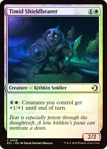 Timid Shieldbearer (ECL) (39) / Foil