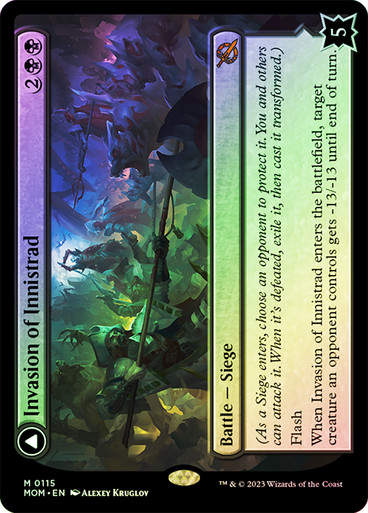 Invasion of Innistrad // Deluge of the Dead (mom) / Foil