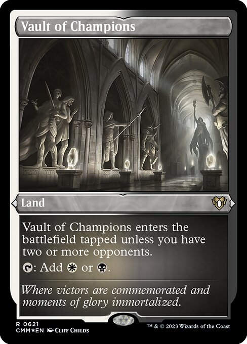 Vault of Champions (cmm) / Foil Etched