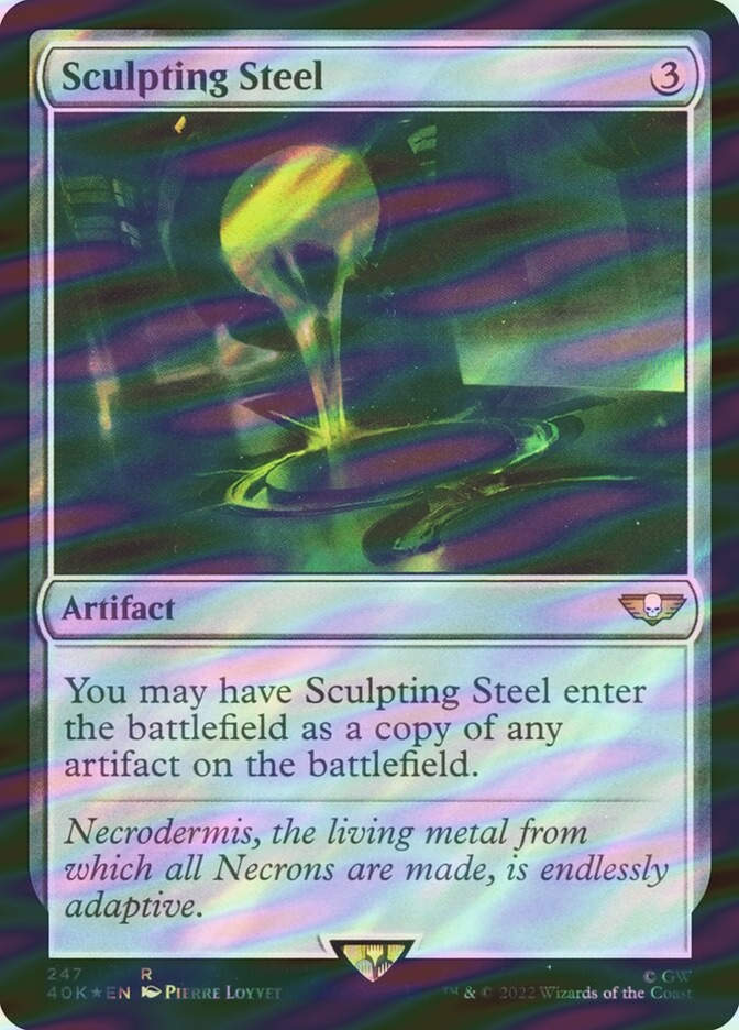 Sculpting Steel (40K) (247★) / Surge Foil