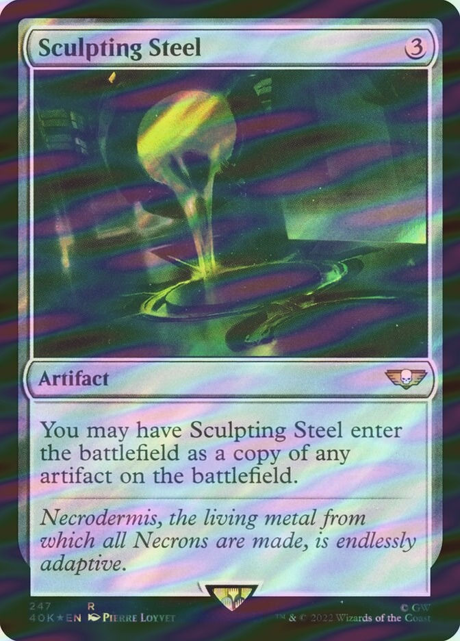 Sculpting Steel (40K) (247★) / Surge Foil