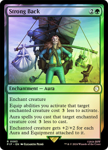 Strong Back (pip) (83) / Foil