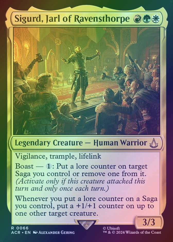 Sigurd, Jarl of Ravensthorpe (ACR) (66) / Foil