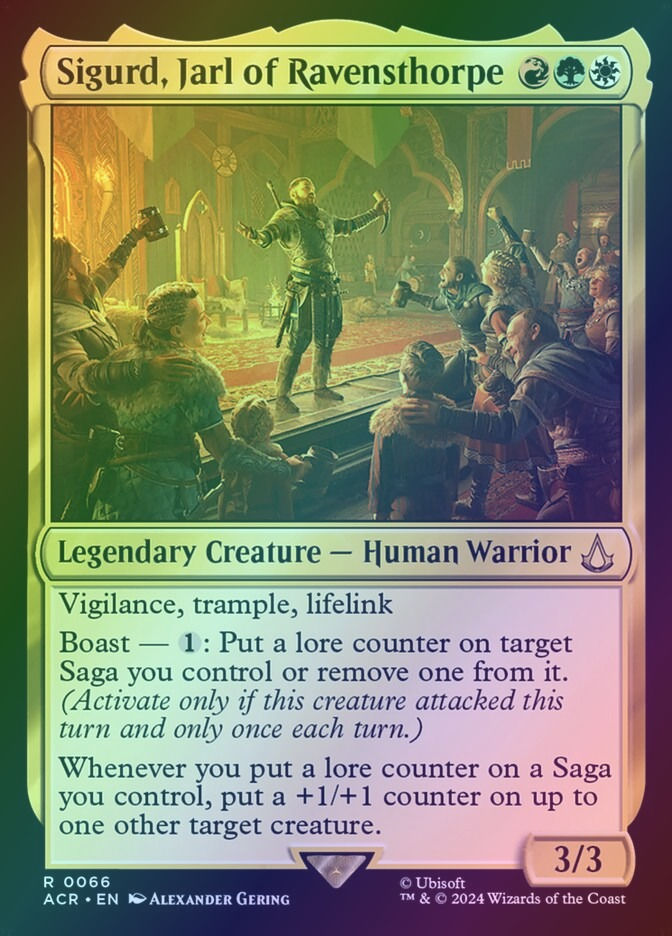 Sigurd, Jarl of Ravensthorpe (ACR) (66) / Foil
