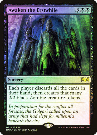 Awaken the Erstwhile (RNA) (61) / Foil