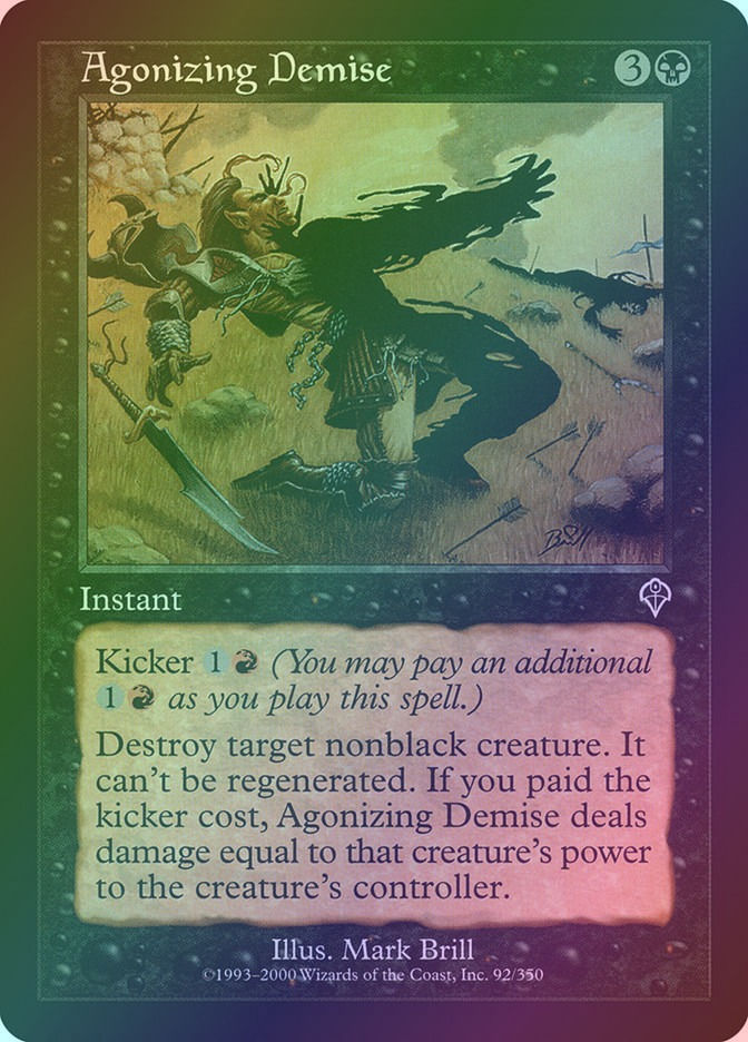 Agonizing Demise (INV) (92) / Foil