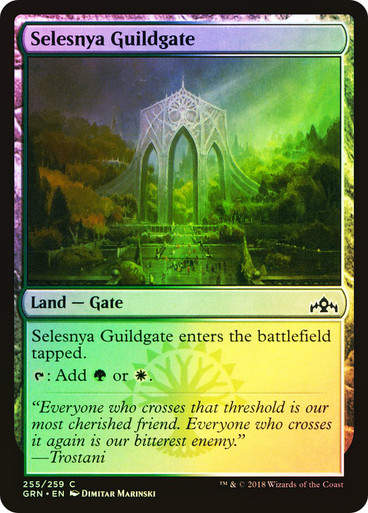 Selesnya Guildgate (GRN) (255) / Foil